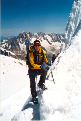 Carol Climbing a Mountain